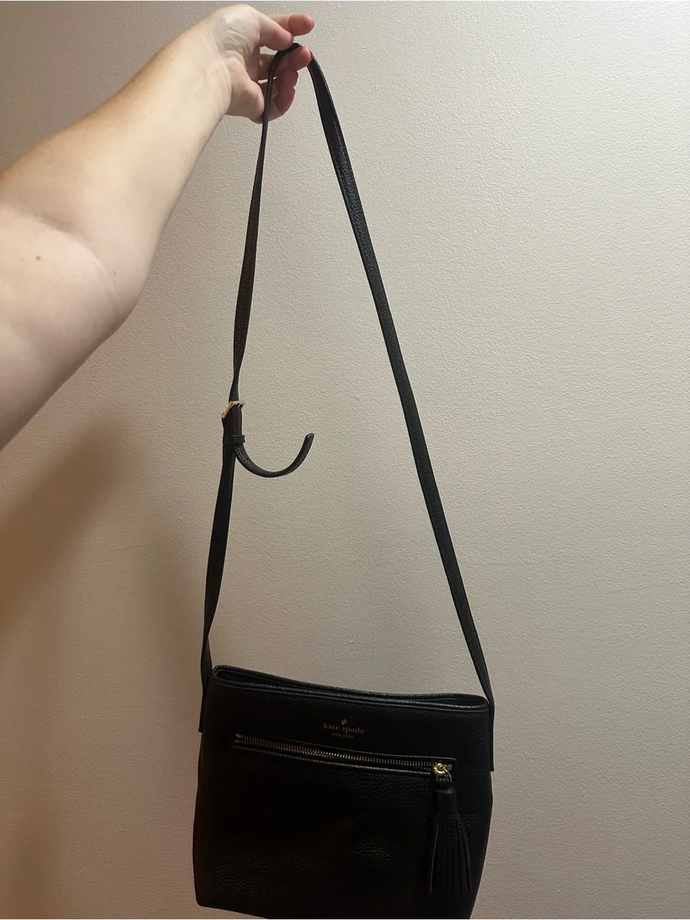 Black Kate spade cross body